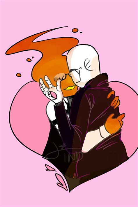 Gaster X Grillby A New Flame Ur Ship Project 1 Undertale Amino