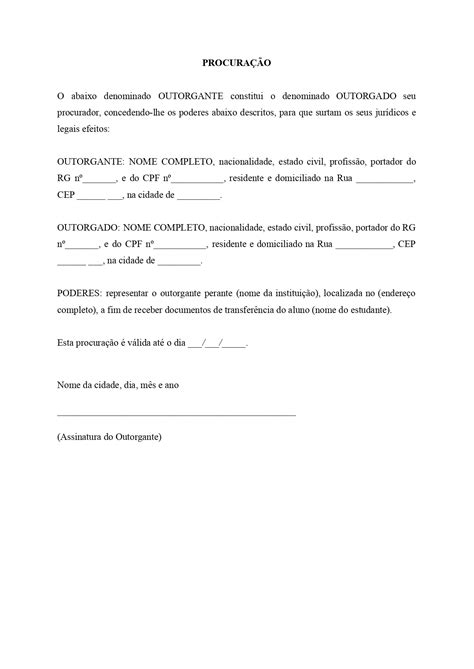 Qual O Valor De Uma Procuração