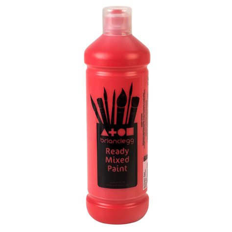 Brian Clegg Ready-mix Paint 600ml - Red | Rapid Online