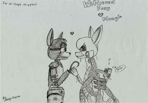 Fnaf Withered Foxy X Mangle By Coolgirlfactor On Deviantart