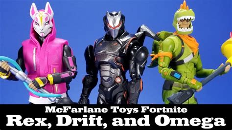Fortnite Rex Drift And Omega Mcfarlane Toys Epic Games Action Figure