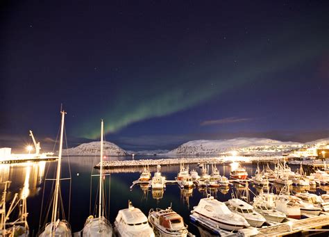 Northern Light In Hammerfest Norway Photo Elisabeth