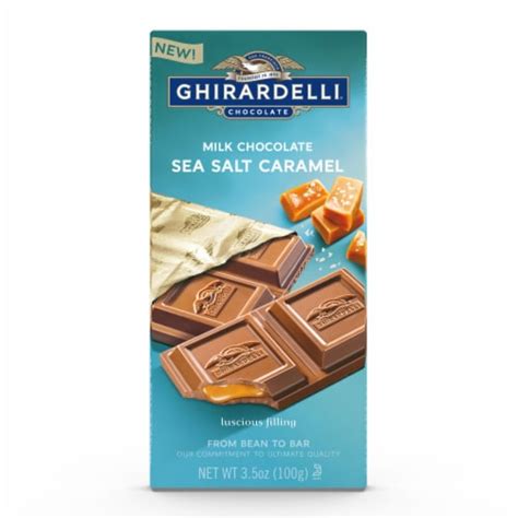 Ghirardelli Sea Salt Caramel Milk Chocolate Bar Oz Frys Food