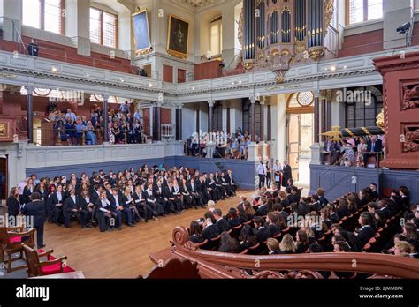 Oxford University Graduation Ceremony In The Sheldonian Theatre August