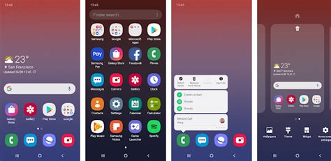 new features available from android pie • use full screen gestures on the • lock the home screen layout after rearranging app icons. Samsung One UI Home - ThaiApp Center Thailand Mobile App ...