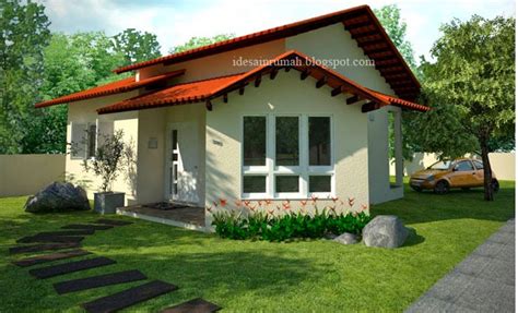 Referensi kita kali ini adalah sebuah. Desain Rumah Sederhana Asri Simpel Super Green