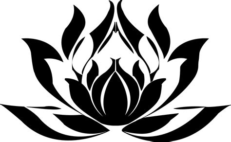 The white lotus is associated with the female representation of buddha, which is goddess white tara, as it aptly describes her nature. Black And White Lotus Flower Drawings | MyFlowerReviews ...