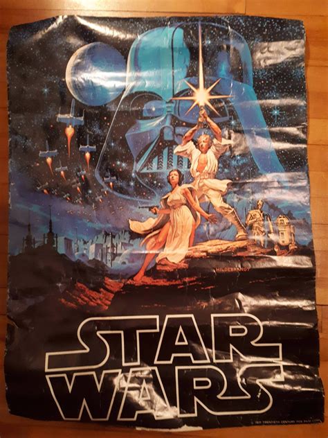 Found This Original A New Hope Poster From 1977 In My Wardrobe A