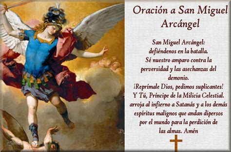 Oracion A San Miguel Arcangel Catolica Reverasite