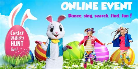 Easter Bunny Live Event Online Entertainment Experiences And