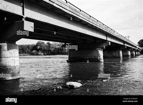 Kankakee River State Park Bridge Stock Photo Alamy