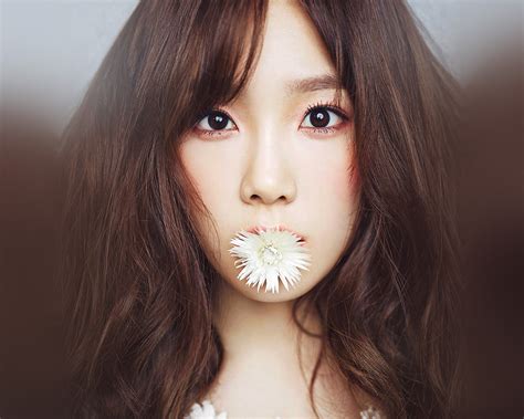 Hp45 Kpop Taeyeon Korean Asian Girl Wallpaper