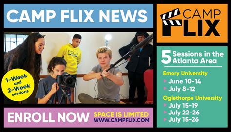 camp flix big new things happening this year at camp