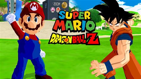 Super Mario Vs Goku Super Mario Meets Dragon Ball Z Dbz Tenkaichi 3