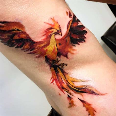 Top 73 Best Phoenix Rising Tattoo Ideas 2021