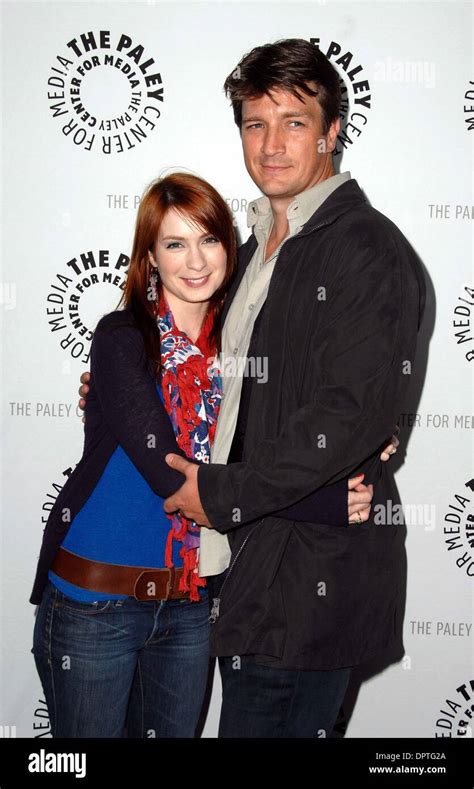 Felicia Day And Nathan Fillion Hi Res Stock Photography And Images Alamy