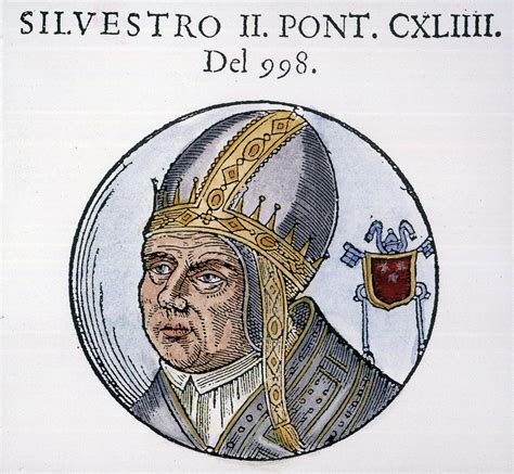 Pope Sylvester Ii C945 1003 Painting By Granger Fine Art America