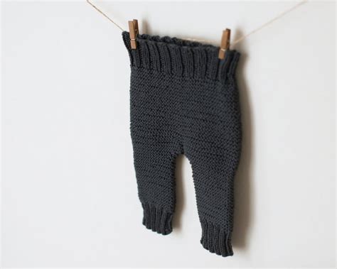 Knitting Pattern For The Baby Pants Baby Leggings Toddler Etsy In
