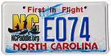 Photos of North Carolina License Plate Designs
