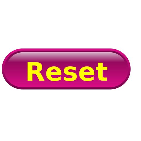Reset Button Png Svg Clip Art For Web Download Clip Art Png Icon Arts