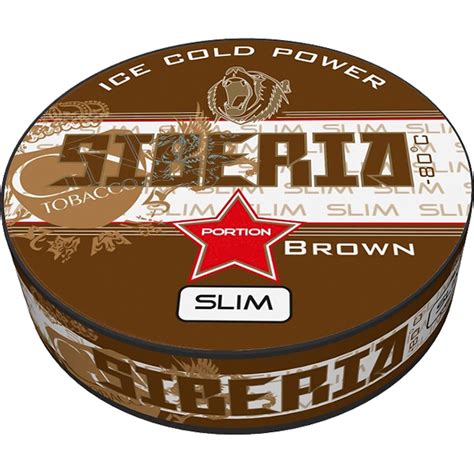 Siberia Slim Brown Portion | Billigt Snus Online | NetSnus.se