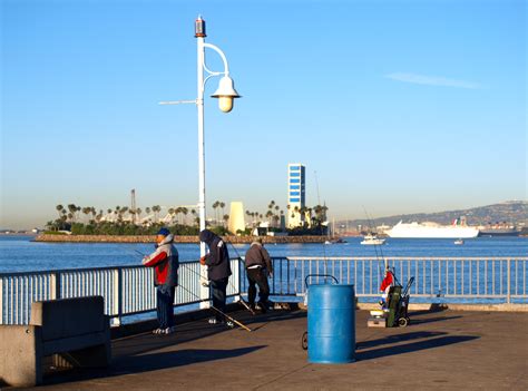 Belmont Veterans Memorial Pier — Long Beach Pier Fishing In California