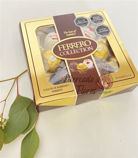 7 Chocolates Ferreros Colección Flor Y Estilo