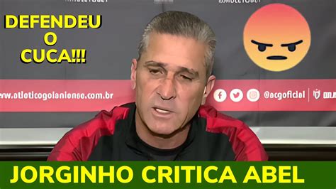 Jorginho Sai Em Defesa De Cuca E Critica Abel Ferreira Youtube