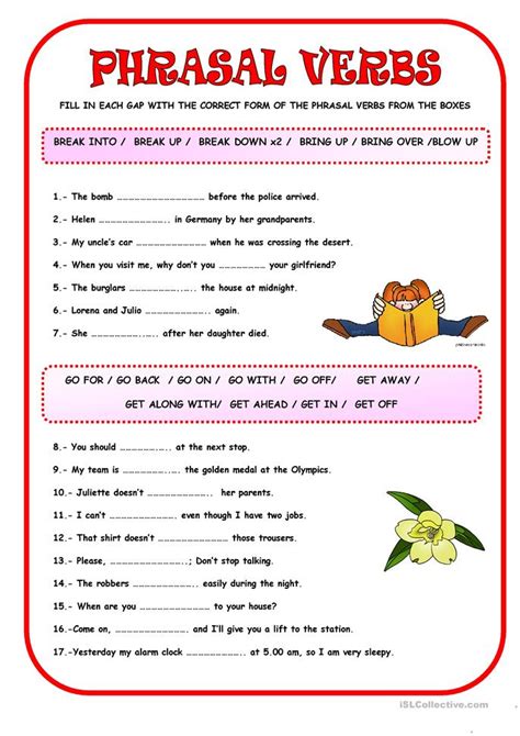 PHRASAL VERBS Worksheet Free ESL Printable Worksheets Made By Teachers