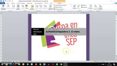 Tutorial Actividad Integradora 5 Modulo Propedeutico 2021 M0s3ai5 Prepa