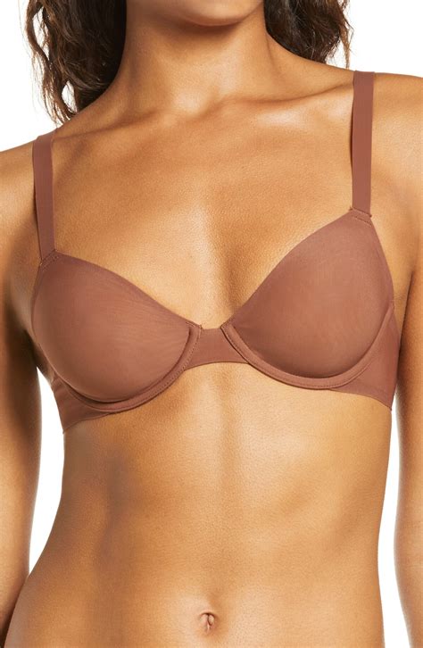 Skims Naked Underwire Demi Bra In At Nordstrom Editorialist