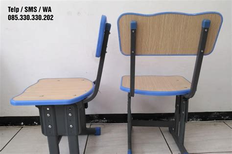 Sebagai sarana tempat duduk dan alas menulis, harusnya meja dan kursi memiliki kriteria yang baik. Harga Meja Sekolah Satu Kursi - Power D Furniture