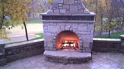 Stone Fireplace Firerock Kit With Custom Veneer Youtube