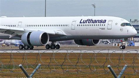 Fullhd Delivery Flight New Lufthansa A359 D Aixh Landingtaxi At