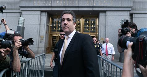 Michael Cohen Says He Paid Off Women Who Claimed Affairs At Trumps