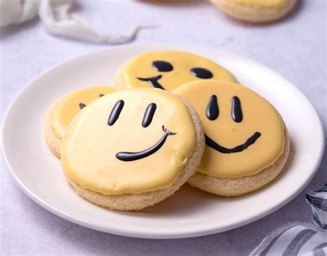 Smiley Face Cookies Foods Guy