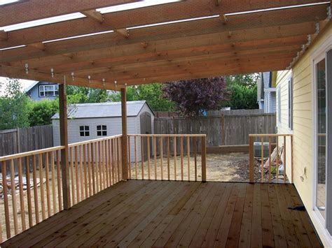 27 Spectacular How To Build Awning Over Deck Get In The Trailer