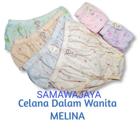 Jual 12pcs Celana Dalam Melina Untuk Wanita Dewasa Remaja Cocok