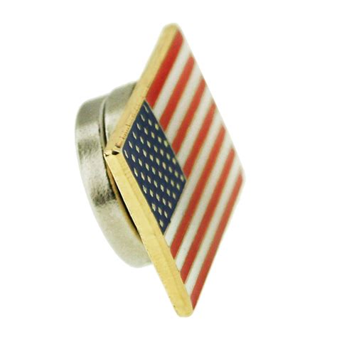 American Flag Pin With Magnetic Back Pinmart