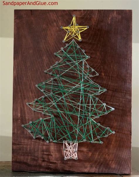 String Art Tree Template