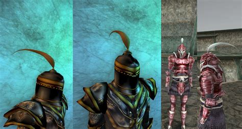 Plumed Helmets Ebony And Royal Guard At Morrowind Nexus Mods And