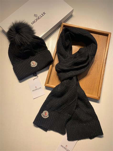 Moncler Scarf And Hat Set 903738 6000 Usd Wholesale Replica Moncler Scarf