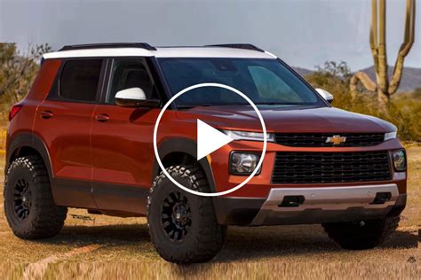 This Is What Chevrolet Should Have Done With The New Trailblazer Carbuzz