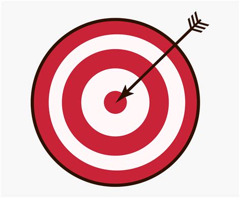 Target Bull Eye Archery Vector Graphic Pixabay Middle Clipart Hd Png