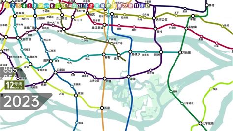 Guangzhou Metro Guangfo Metrointer City Dynamic Development History