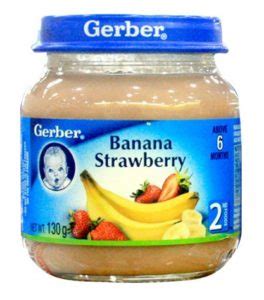 Within a single container lots of contaminants could be inside: Gerber Banana Strawberry Baby Food 130g - Bohol Online Store
