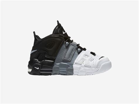 Nike Air More Uptempo Black Grey White Preview Wave®