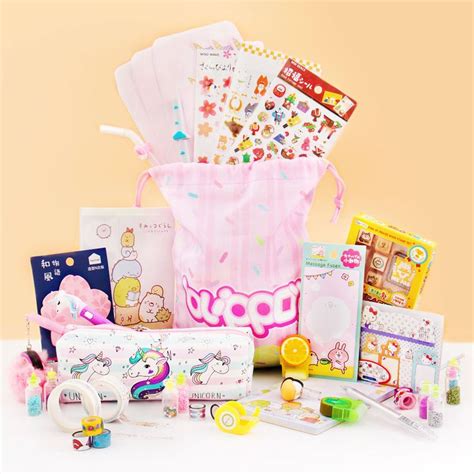blippo surprise kawaii stationery bag kawaii stationery cute stationery stationery
