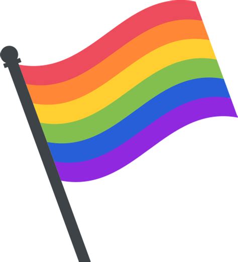 Interesting Aesthetic Gayaesthetic Lgbt Lgbtq Rainbow Flag Emoji