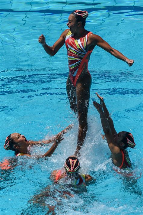 Fina world championships, synchronized swimming, day six. OLY-2016-RIO-FINA-SYNCHRONIZED SWIMMING-JPN